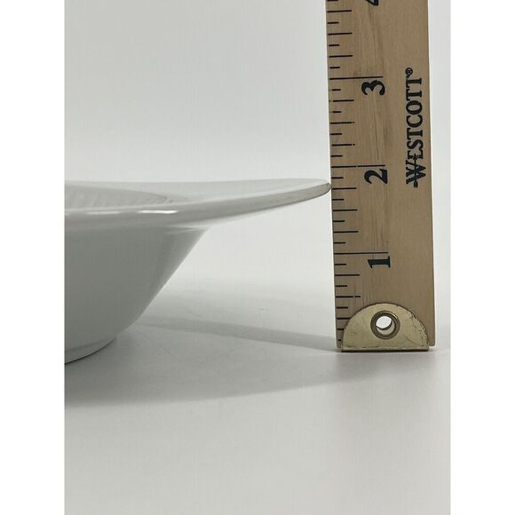 Dansk Fluted White Cafe Augratin Baking Dish Ribbed Shallow Casserole Japan 10” - Picture 4 of 5